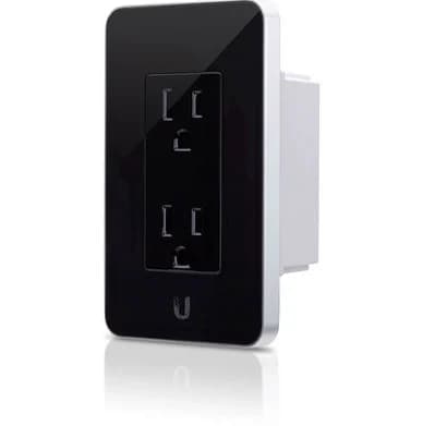 Ubiquiti mFI-MPW In-Wall Manageable Outlet, Black