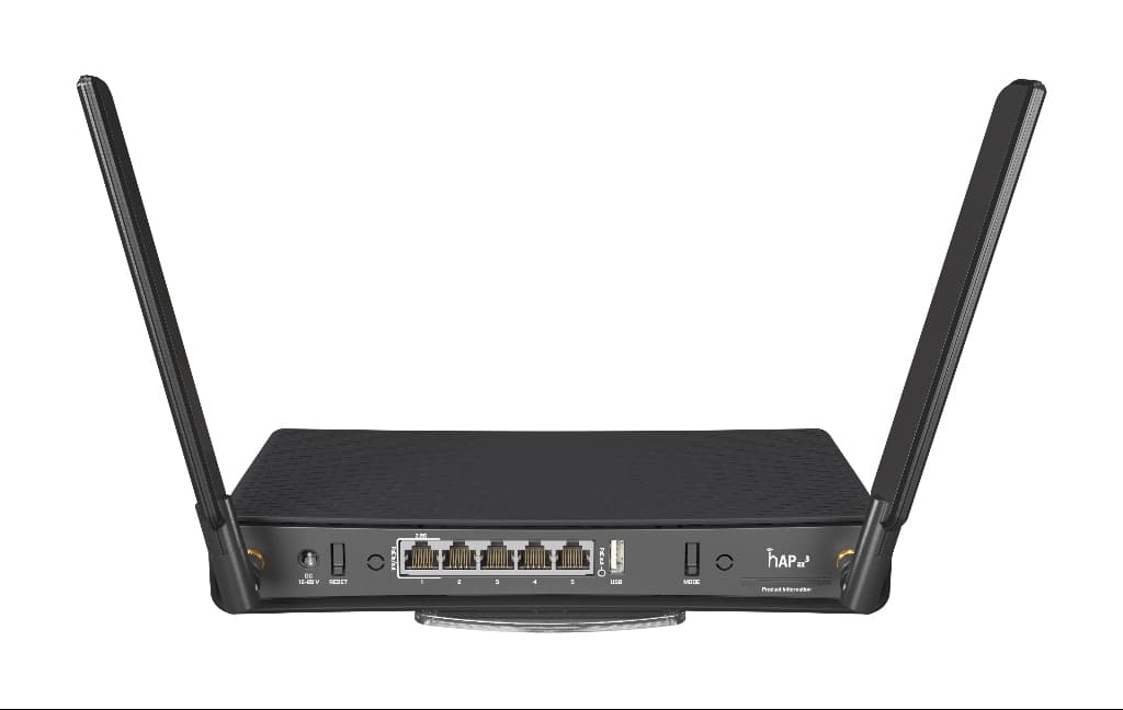 MikroTik hAP ax³ - C53UiG+5HPaxD2HPaxD 5 Port Gigabit WiFi Router