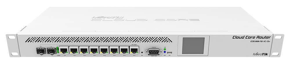 MikroTik CCR1009-7G-1C-1S+  8 Gigabit Port 1SFP+ 1SFP Firewall Router
