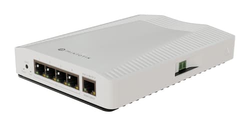 MikroTik CRS304-4XG-IN 4× 10GBASE-T RJ45, DIN-Rail montaj destekli switch