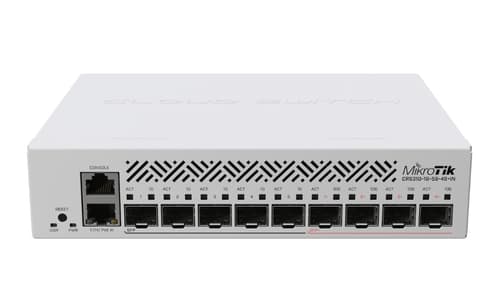 MikroTik CRS310-1G-5S-4S+IN 4× 10G SFP+, 5× 1G SFP Switch