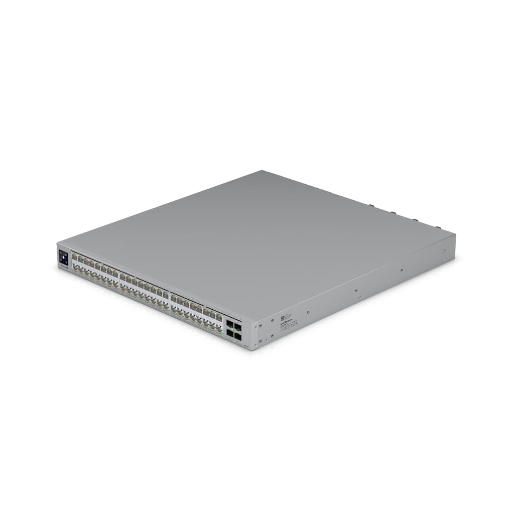 UBNT UniFi Enterprise Campus 48 PoE (ECS-48-PoE 2150W) – 48 Port PoE+++ Destekli, 25G Uplink’li Layer 3 Kurumsal Kampüs Switch
