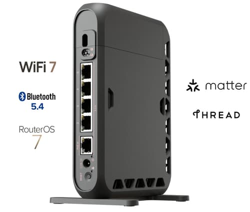 MikroTik hAP be³ Media Wi-Fi 7 firewall Router MA53UG+HbeH – Ev Medya ve Akıllı Otomasyon Merkezi