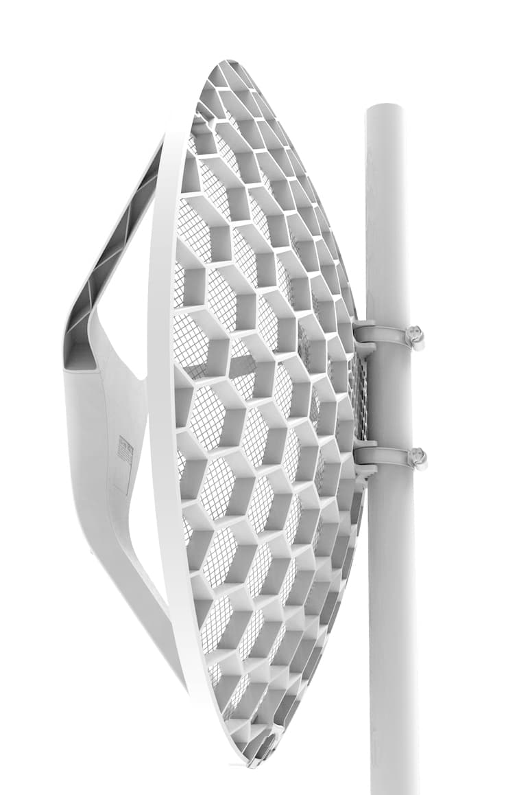 MikroTik LHG XL 5 ac | 27 dBi 5 GHz 802.11ac Uzun Menzil CPE / PTP Köprü, Nv2 TDMA, Gigabit