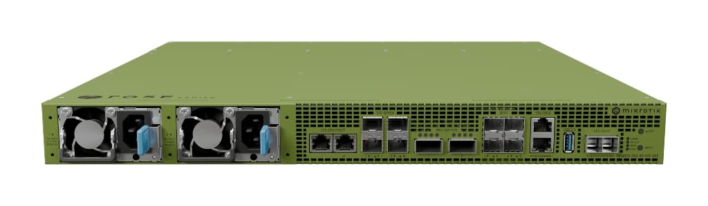 MikroTik RDS2216 ROSE Data Server 100G Ağ, NVMe Depolama ve Container Platformu