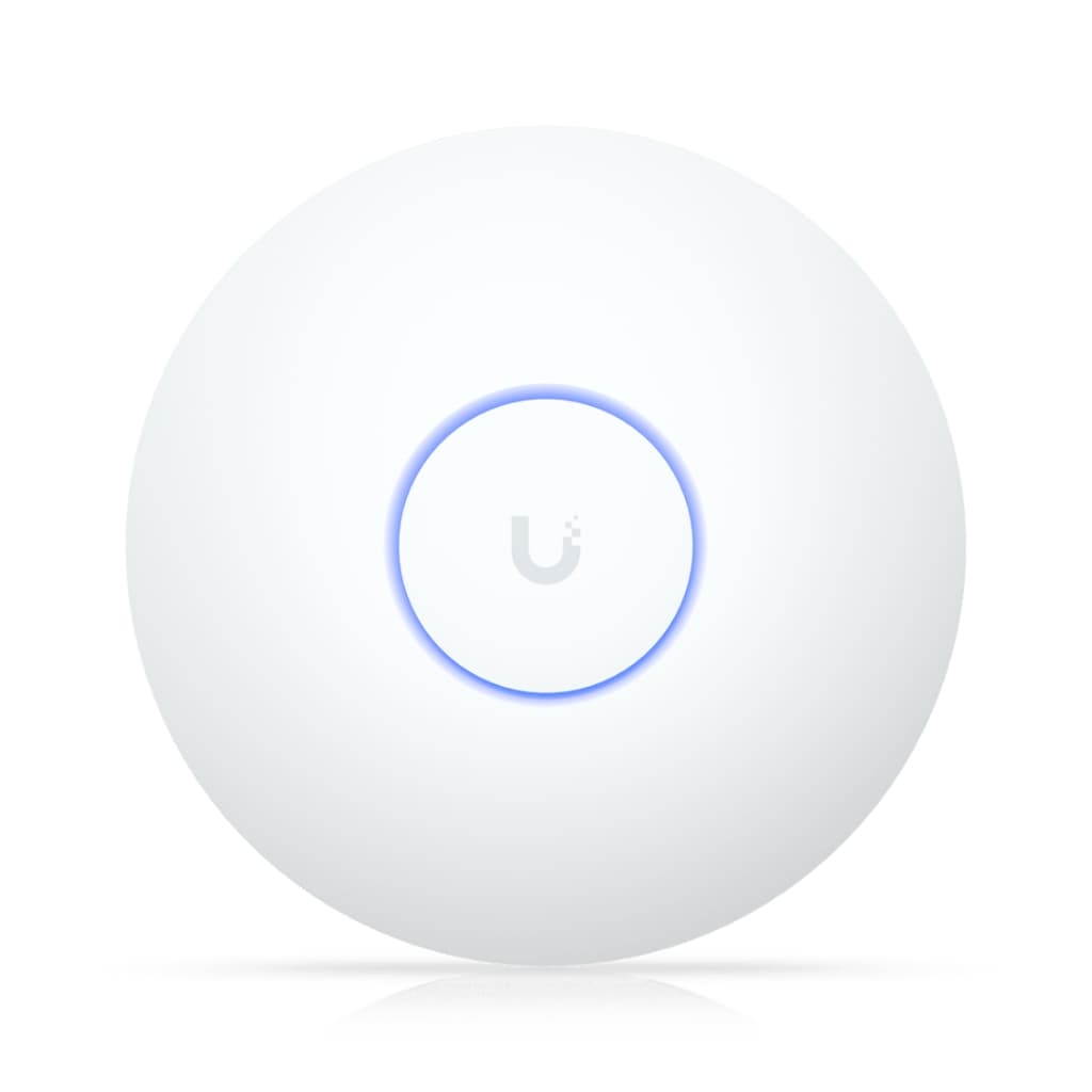UBNT UniFi U7 Long-Range (U7-LR) WiFi 7 Tavan Tipi Access Point | 5 Eşzamanlı Yayın | 2.5GbE Ethernet | 160 m² | 300+ İstemci