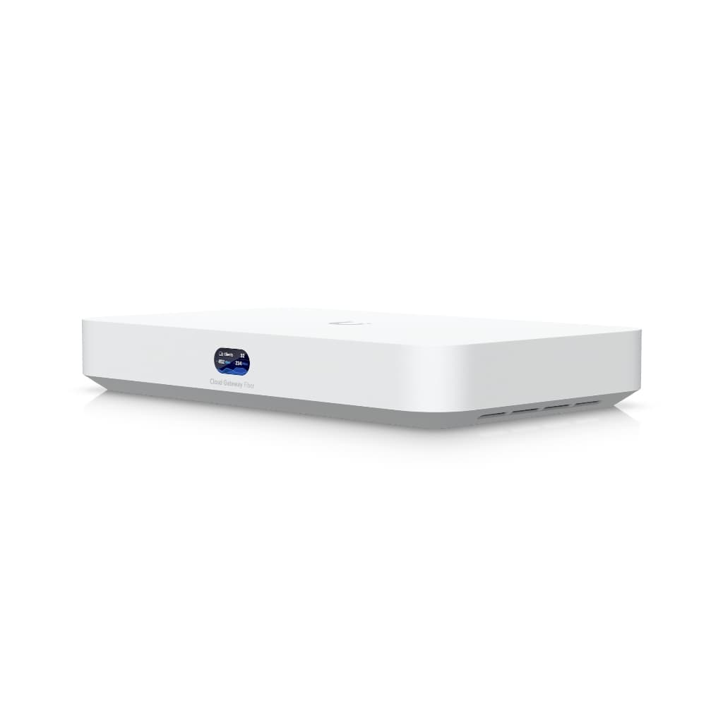 UBNT UniFi Cloud Gateway Fiber - UCG-Fiber 10G WAN/LAN 5 Gbps IDS/IPS NVMe NVR 50+ Cihaz & 500+ İstemci UniFi Gateway Firewall Router