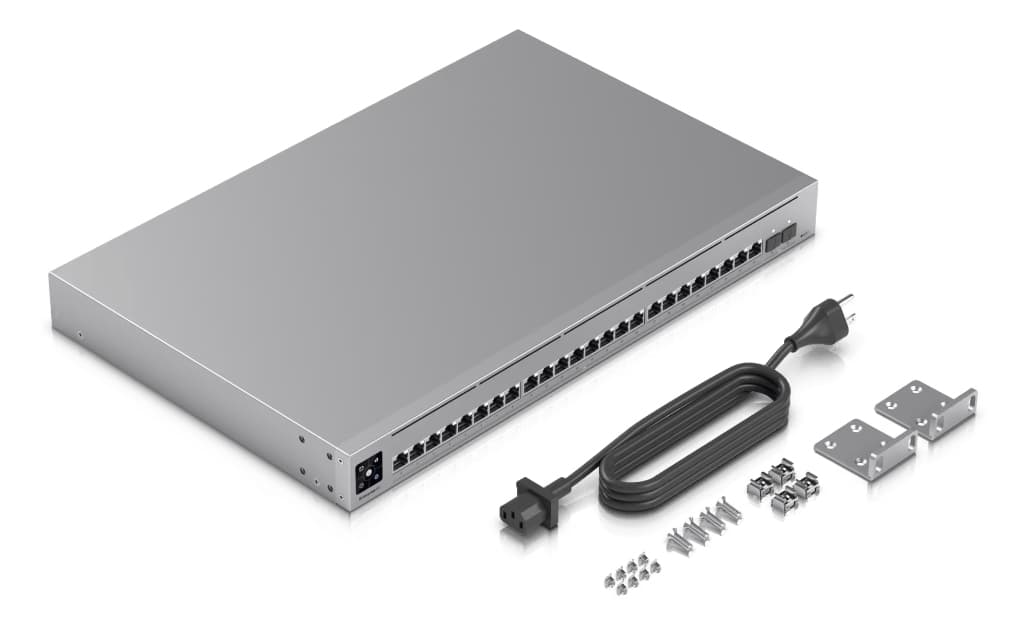UBNT UniFi EnterpriseXG 24 (Gen1) | 24x 10GbE, 25G SFP28, Layer 3 Switch