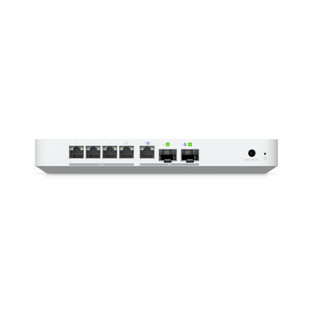 UBNT UniFi Gateway Fiber (UXG-Fiber) Fiyatı ve Özellikleri | 10G WAN, 5 Gbps IDS/IPS, 2.5 GbE Gateway