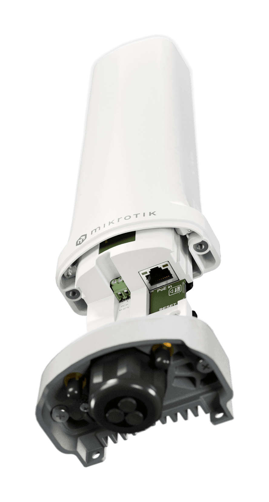 MikroTik KNOT Gateway LR8 L14G-2ax-BT5-LR8&EG800K | 868 MHz LoRa, BLE 5.1, LTE Cat 1 bis, Wi-Fi 6, GNSS, IP66 IoT Gateway