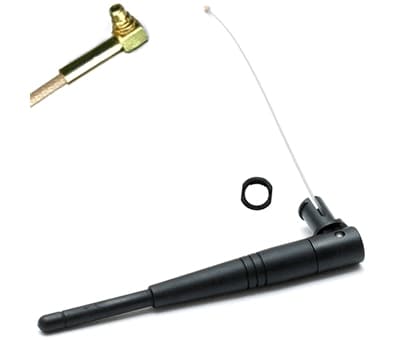 MikroTiK 2.4-5.8 GHz Swivel Antenna + Pigtail