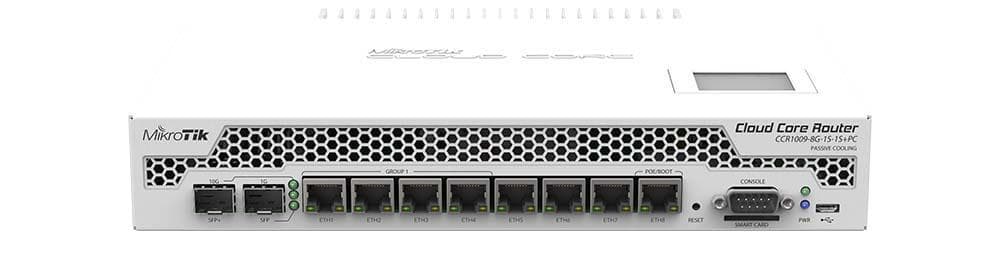 Mikrotik CCR1009-8G-1S+PC Cloud Core Router 1009-8G-1S+PC (RouterOS L6)