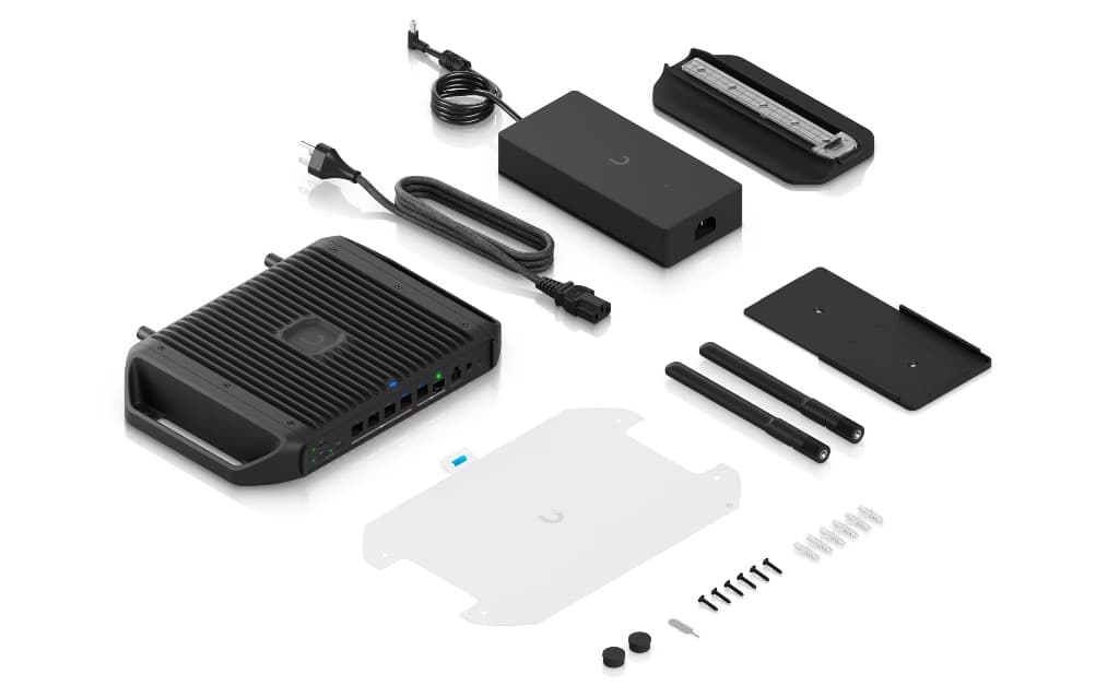 UBNT UniFi Cloud Gateway Industrial (UCG-Industrial) — 5 Gbps IPS/IDS, 350W PoE Gücü ve 10G Uplink’li Endüstriyel UniFi Gateway