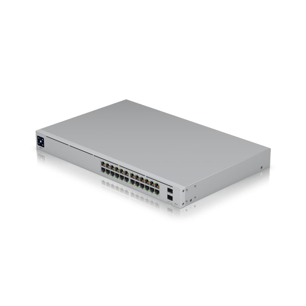 UBNT UniFi Switch Pro 24 (USW-Pro-24) | 24 Port Gigabit, 10G SFP+, Layer 3 Switch
