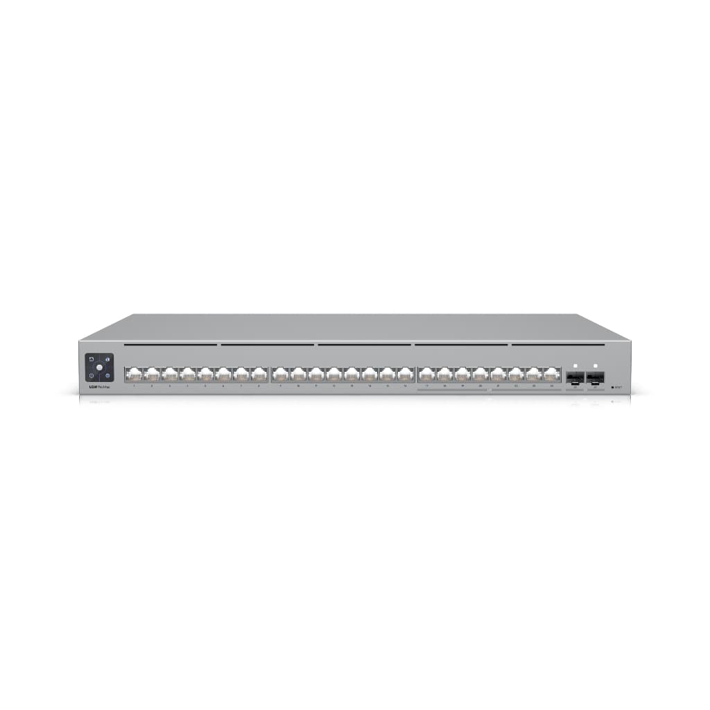 UBNT UniFi Switch Pro Max 24 (USW-Pro-Max-24) | Etherlighting™, 2.5GbE, 10G SFP+ Layer 3 Switch