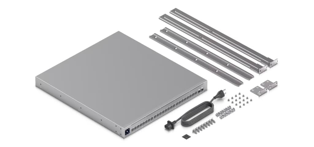 UBNT UniFi Pro XG 24 PoE (USW-Pro-XG-24-PoE) – 24 Port 10G/2.5G PoE+++ Layer 3 Switch, 25G SFP28 Uplink ve 720W PoE