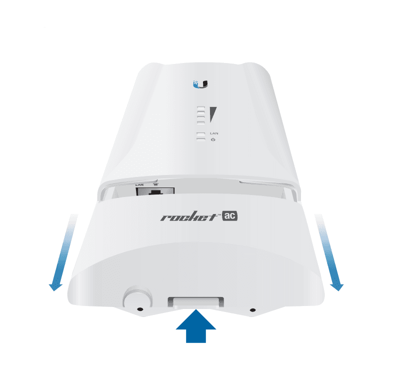UBNT R5AC-Lite - UBNT Rocket AC Lite 5GHz 802.11ac 450 Mbps AP