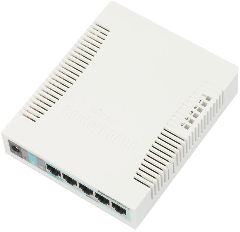 Mikrotik RB260GS 5 port Gigabit Yönetilebilir Switch