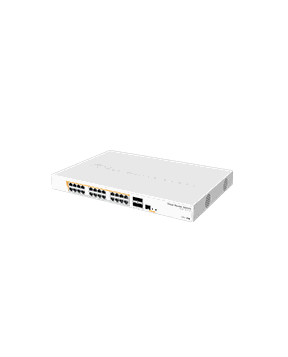 MikroTik CRS328-24P-4S+RM 24Port Akıllı Yönetilebilir Switch