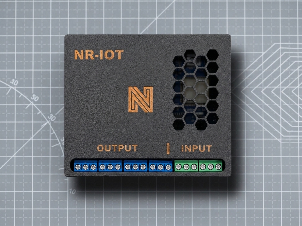 wifiAnten NetRelay IoT Development Board 4 Röle (PoE-Ethernet-WiFi Lan Relay) Geliştirme Kartı (Adaptörlü)
