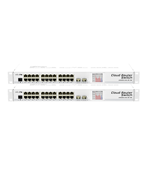 MikroTik CRS226-24G-2S+RM - 24 Port 2SFP+ Gigabit Yönetilebilir Router Switch