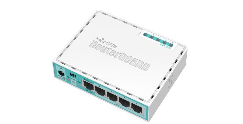 MikroTik RB750Gr3 - MikroTik hEX 5 Port Gigabit Firewall Router