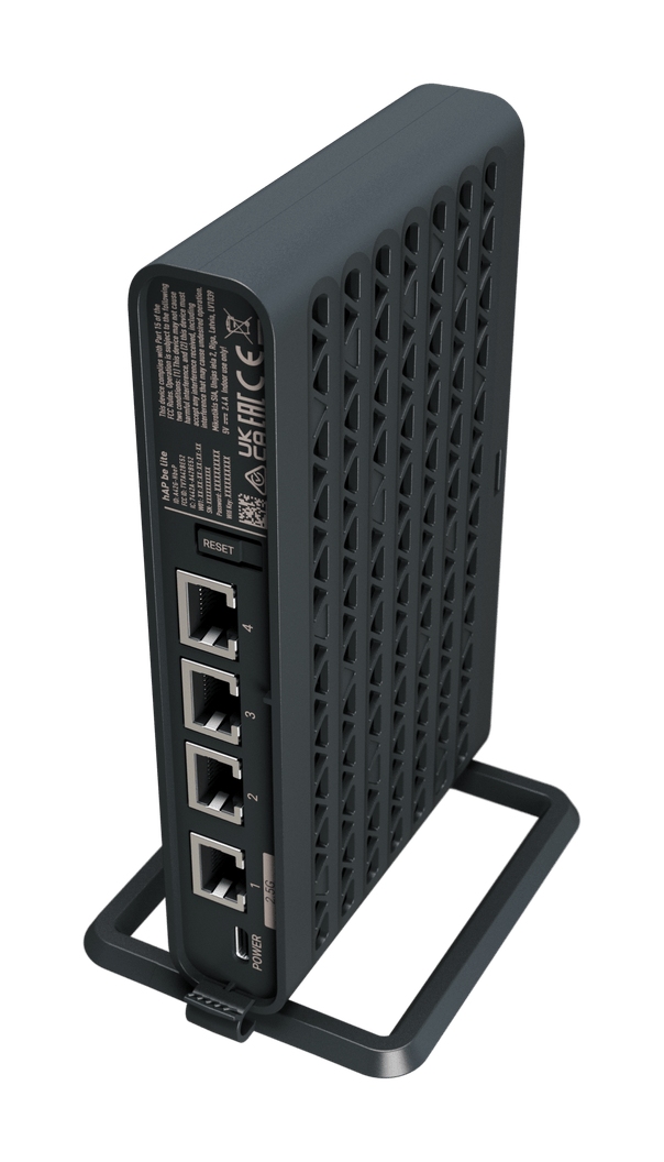 Mikrotik hAP be Lite MikroTik hAP be Lite - A42G-HbeP Wi-Fi 7 AP Firewall Router 2.5G Ethernet MLO Wi-Fi BE3600 - görsel 2